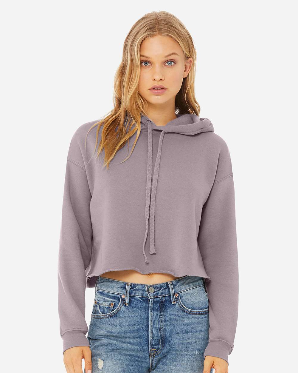 Bella+Canvas 7502 Women's Cropped Fleece Hoodie